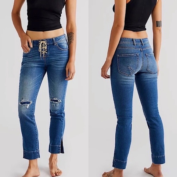 SER.O.YA For Free People Luca Jeans in Cyprus. Size 26. NWOT - Picture 7 of 10